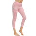 High Waist Yoga Pants - 7/8 Leggings - sharkshape fitness