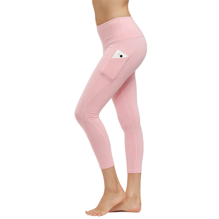 High Waist Yoga Pants - 7/8 Leggings - sharkshape fitness