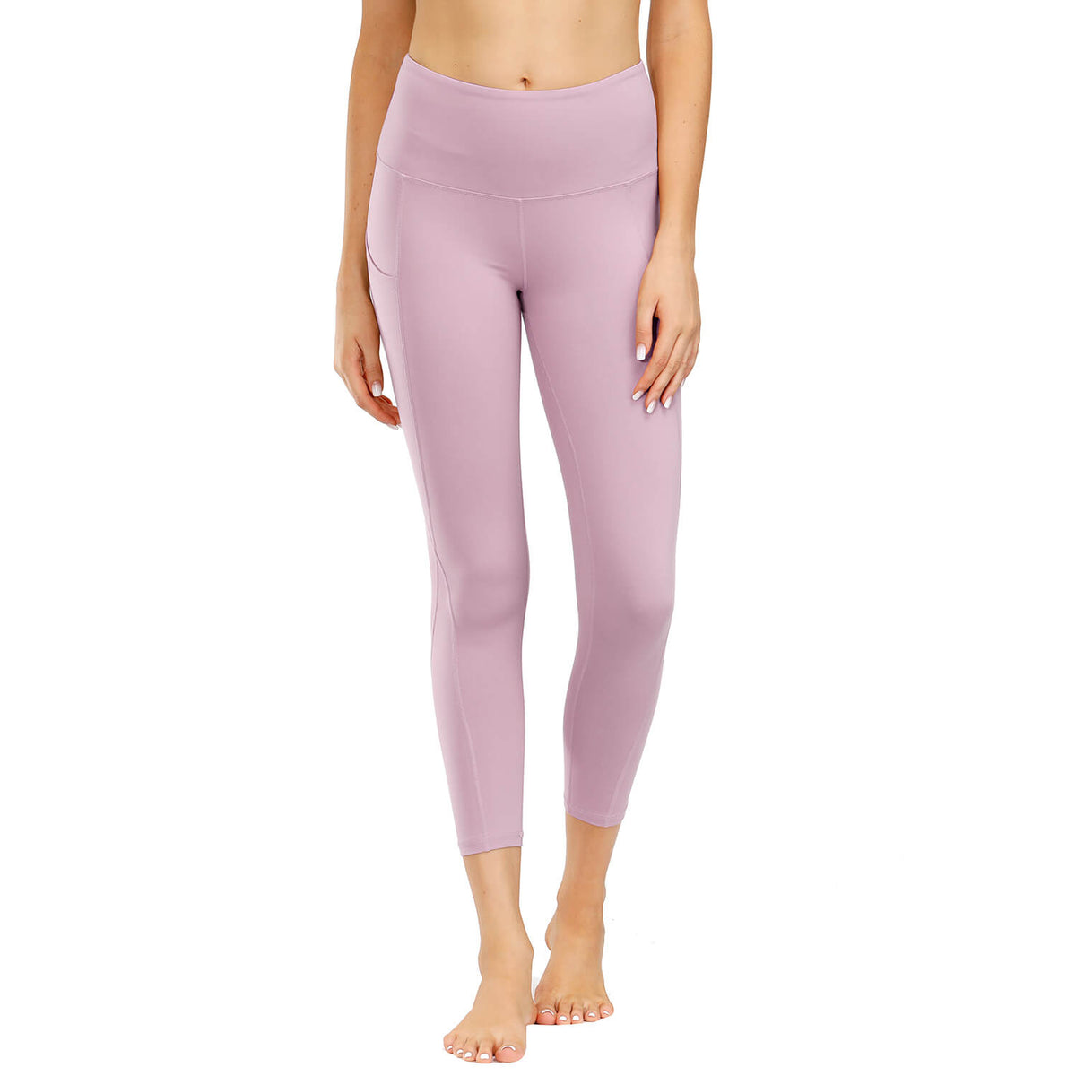 High Waist Yoga Pants - 7/8 Leggings | sharkshape fitness