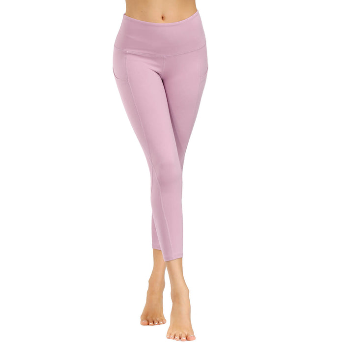 High Waist Yoga Pants - 7/8 Leggings - sharkshape fitness