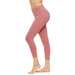 High Waist Yoga Pants - 7/8 Leggings - sharkshape fitness