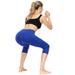 High Waist yoga capri leggings - sharkshape fitness