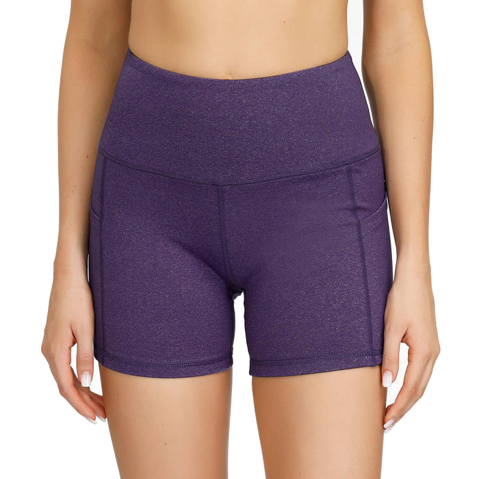 High Waist Yoga Shorts - sharkshape fitness