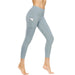 High Waist Yoga Pants - 7/8 Leggings - sharkshape fitness
