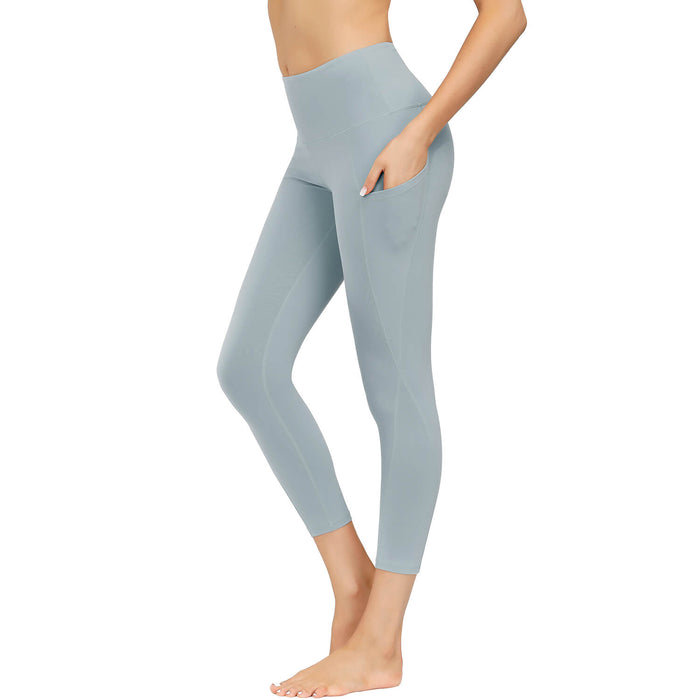 High Waist Yoga Pants - 7/8 Leggings - sharkshape fitness