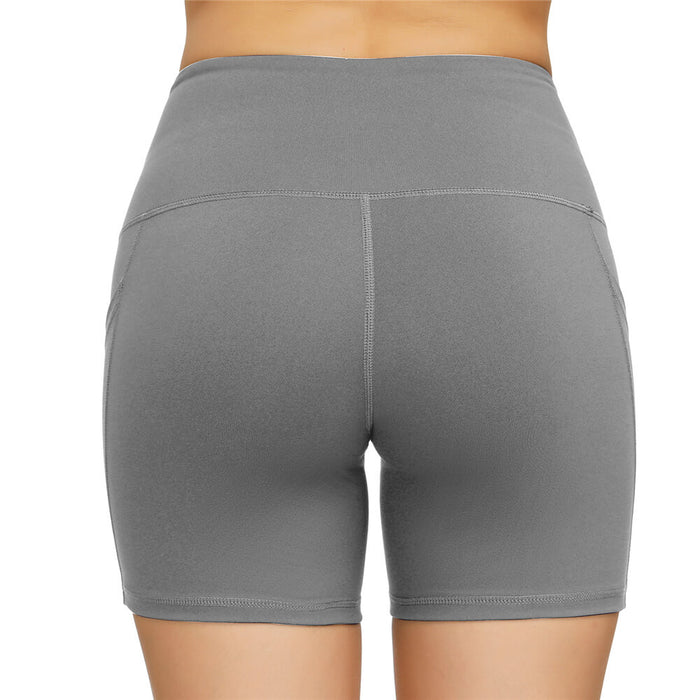 High Waist Yoga Shorts - sharkshape fitness
