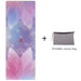 Portable suede yoga mat - sharkshape fitness